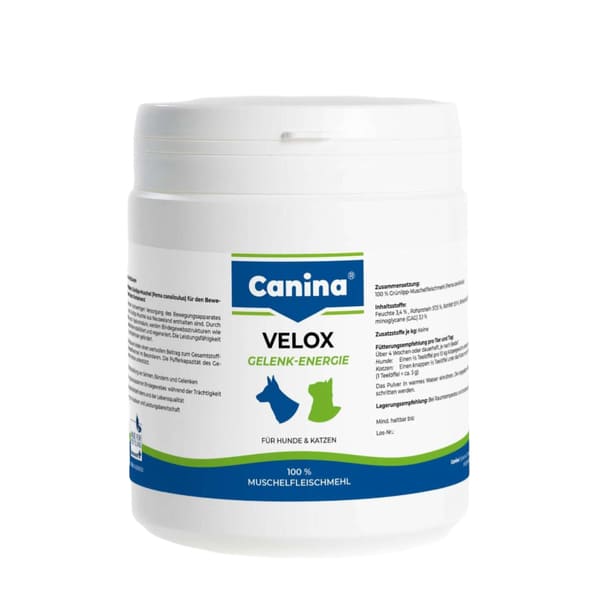 Canina Velox Gelenk Energy pulveris locītavām suņiem un kaķiem 400 g